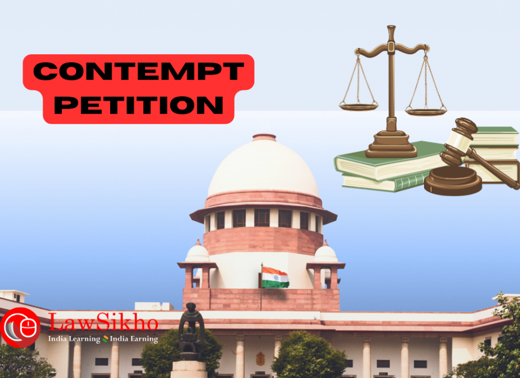 decorative image for drafting a contempt petition